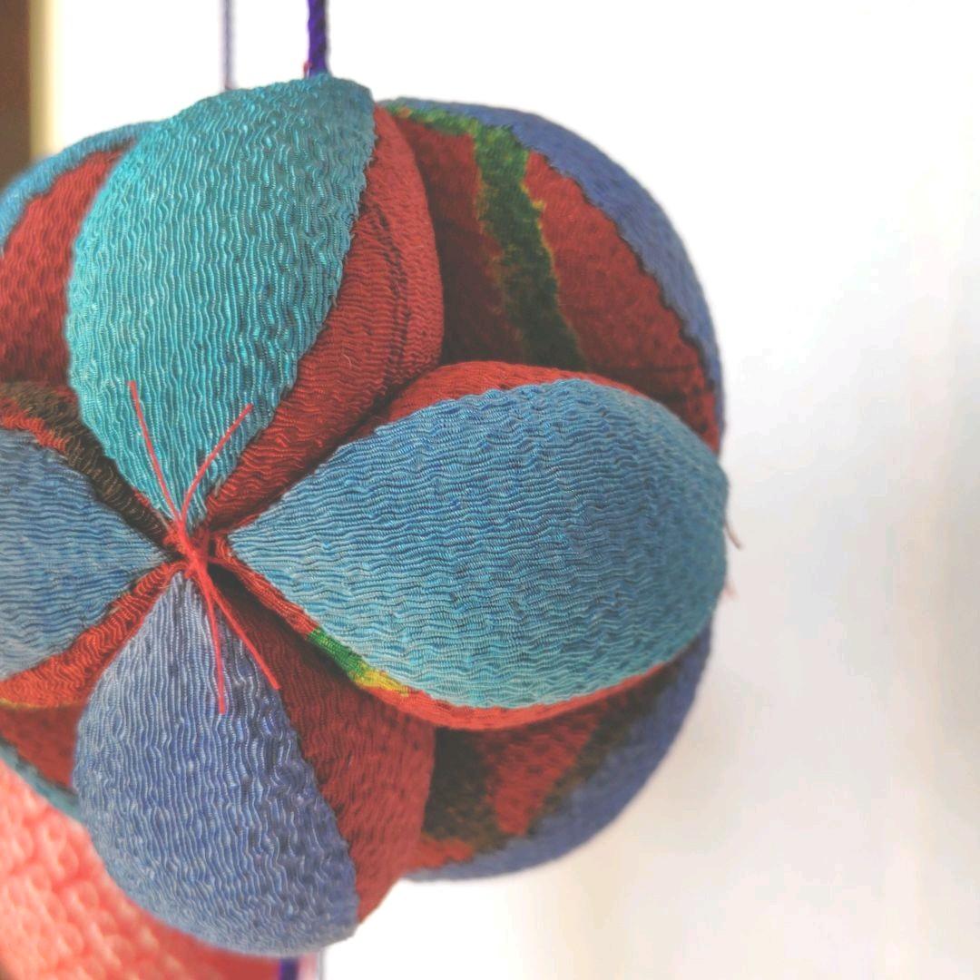 正絹　５月吊るし雛　鯉のぼり　端午の節句