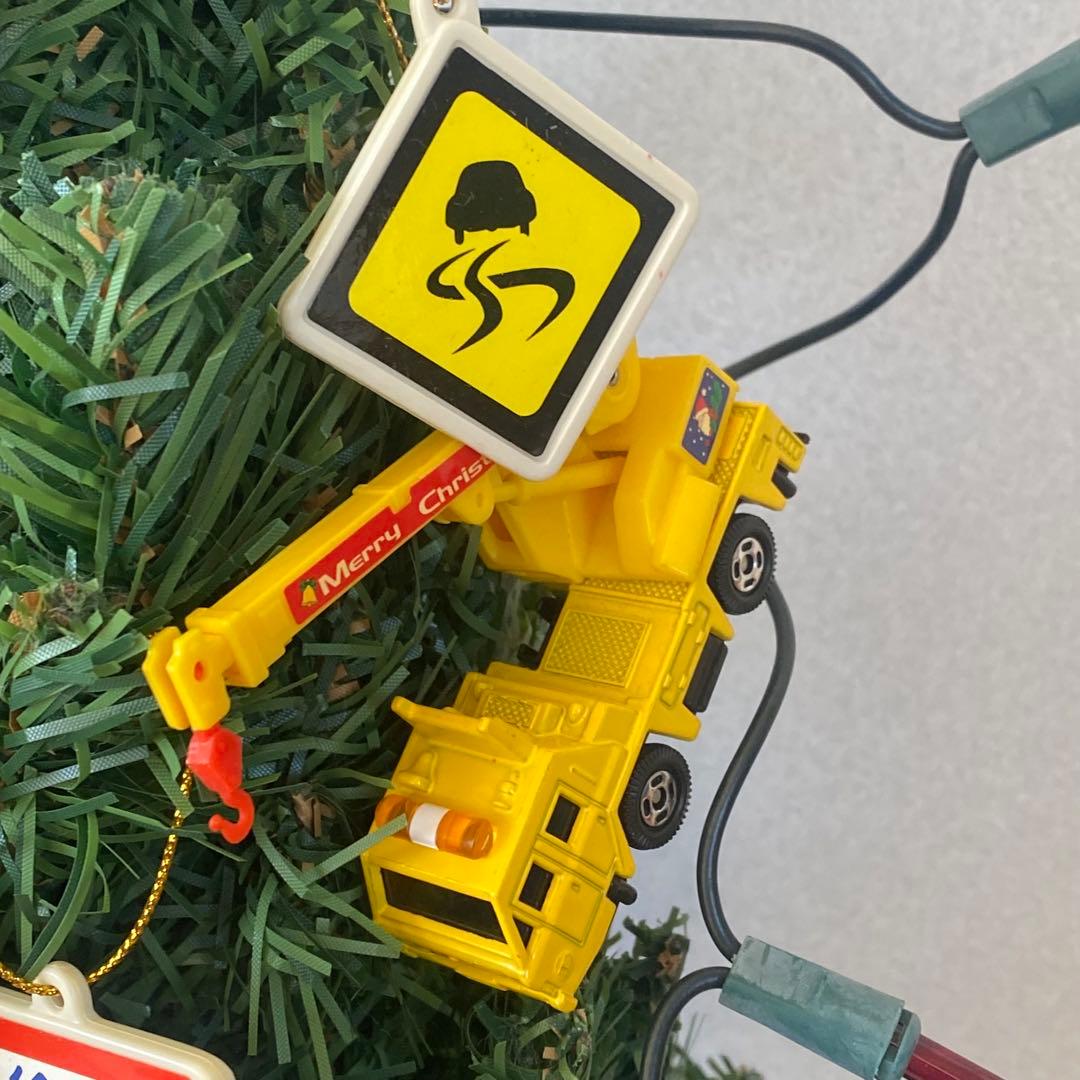 トミカ クリスマスツリー クリスマス仕様のスペシャルトミカ5台付き 当時物