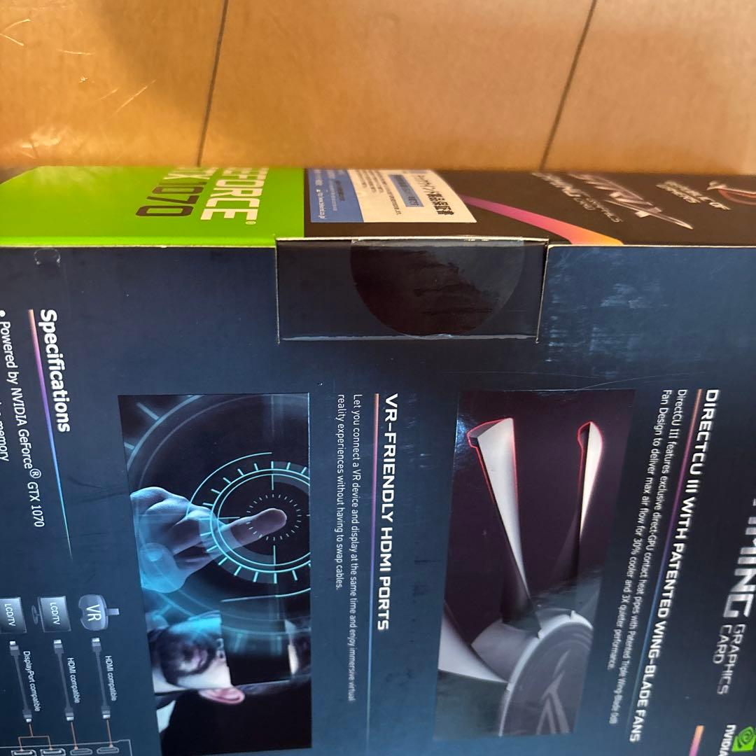 グラフィックボード・グラボ・ビデオカード ASUS STRIX Gaming GeForce GTX 1070 OC
