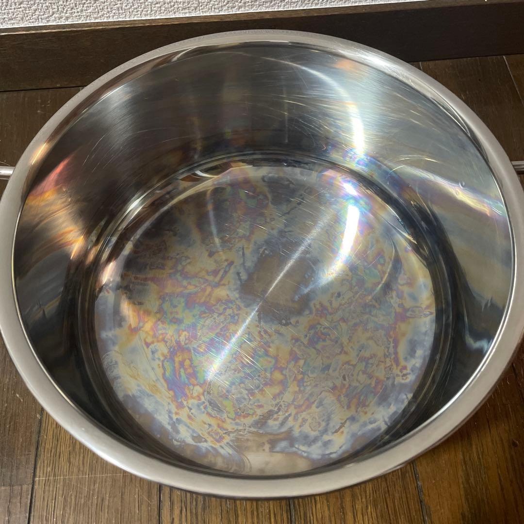 ジオ・プロダクト3点セット　片手鍋20cm　ソテーパン25cm　両手鍋25cm