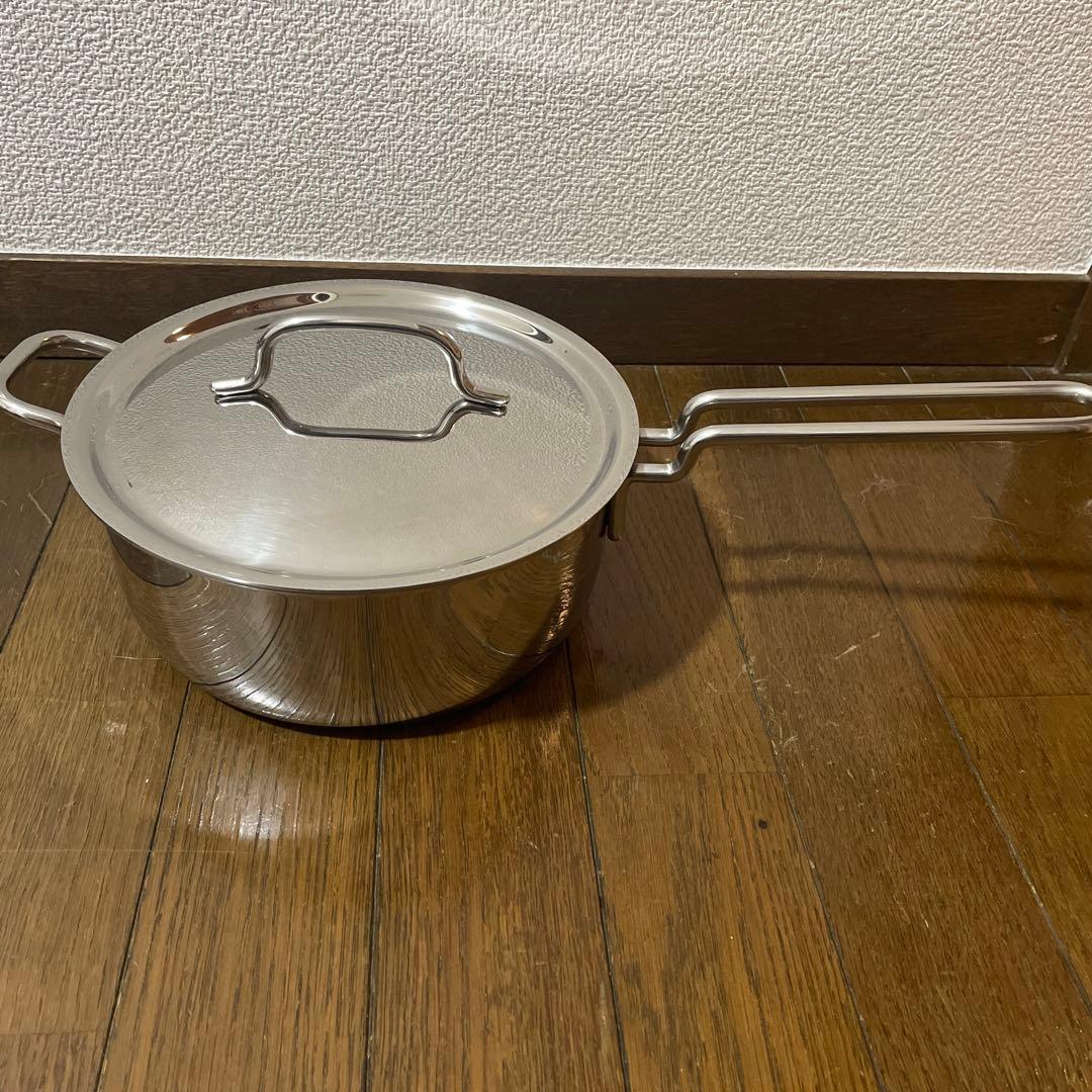 ジオ・プロダクト3点セット　片手鍋20cm　ソテーパン25cm　両手鍋25cm