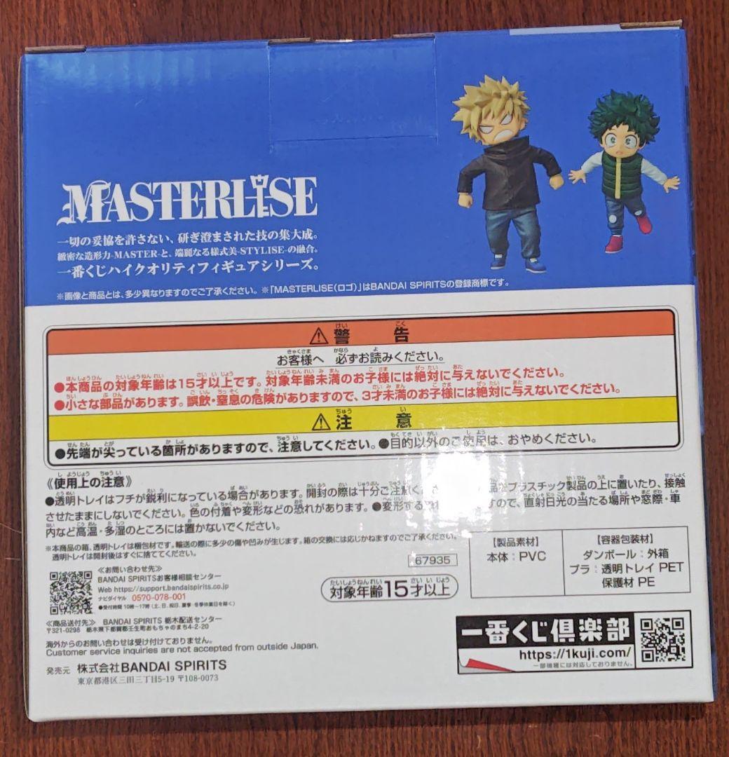 ヒロアカ　一番くじ　E賞　いずく＆かつき