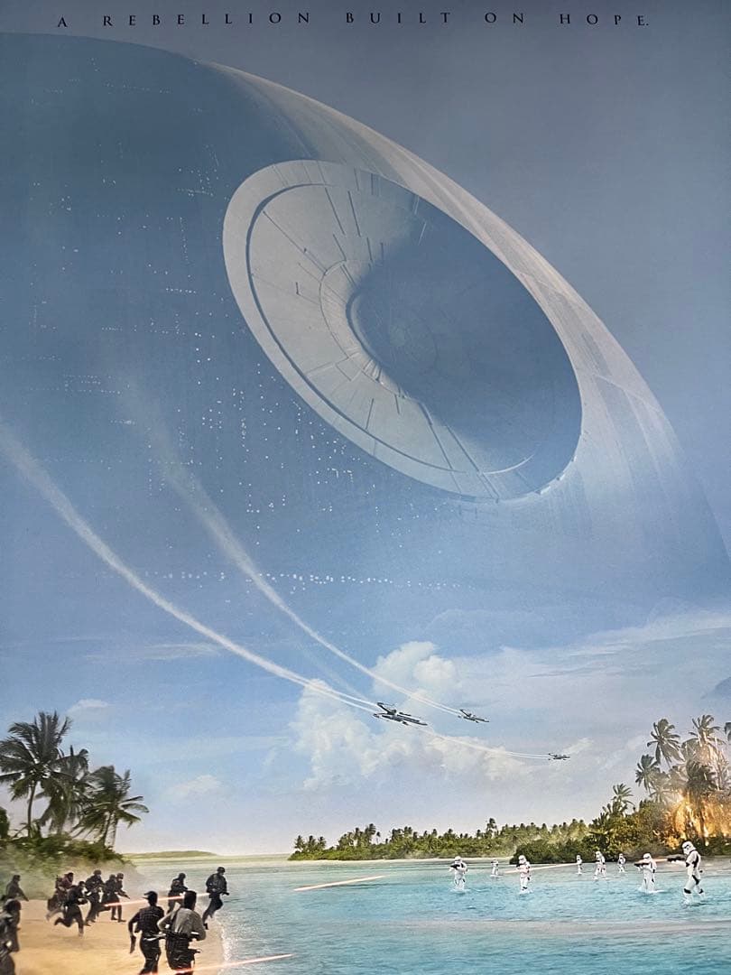 *枚数限定*映画館用両面印刷ポスターUS版:ローグワン スターウォーズストーリー