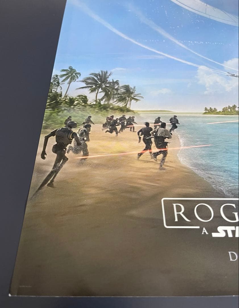 *枚数限定*映画館用両面印刷ポスターUS版:ローグワン スターウォーズストーリー