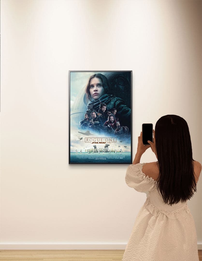 *枚数限定*映画館用両面印刷ポスターUS版:ローグワン スターウォーズストーリー