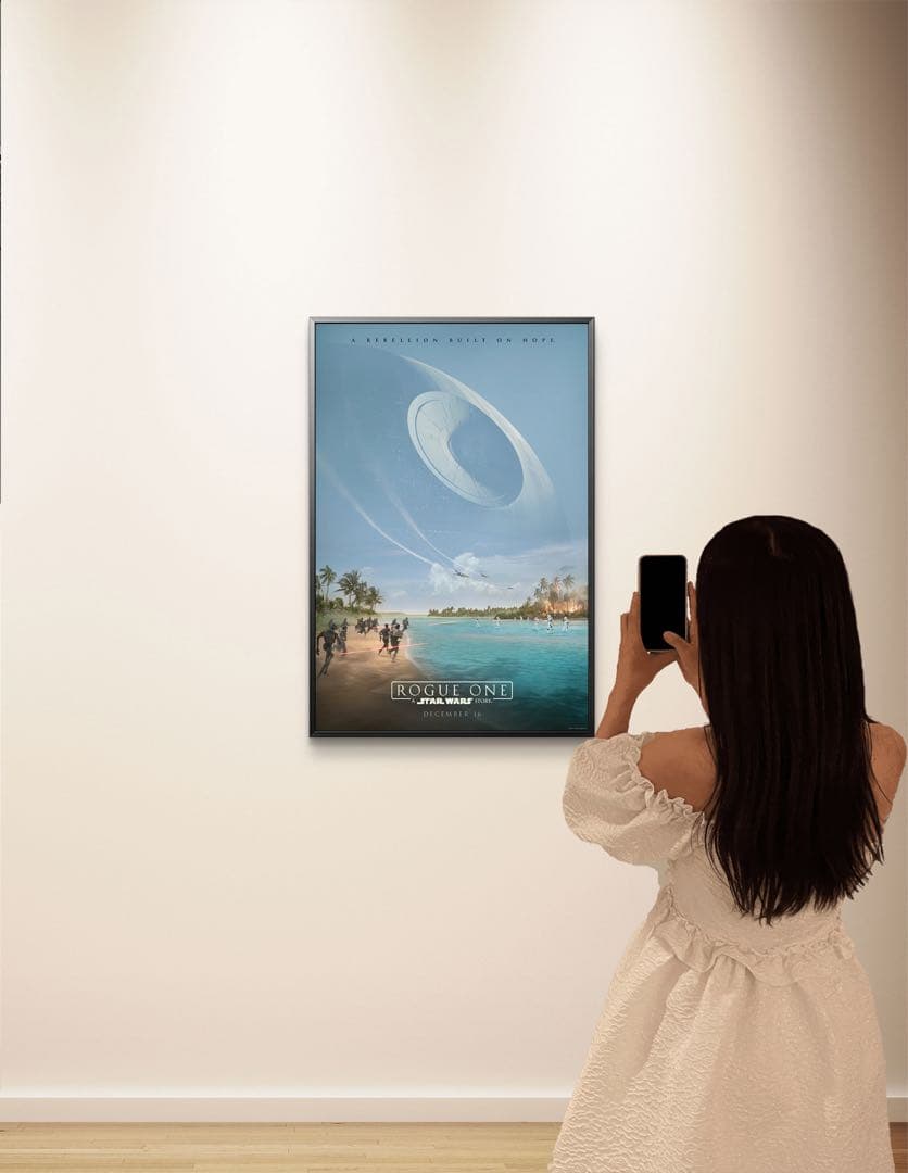 *枚数限定*映画館用両面印刷ポスターUS版:ローグワン スターウォーズストーリー