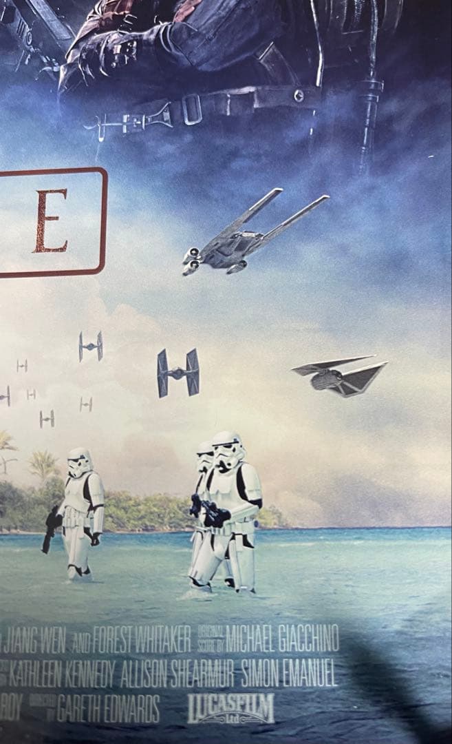 *枚数限定*映画館用両面印刷ポスターUS版:ローグワン スターウォーズストーリー