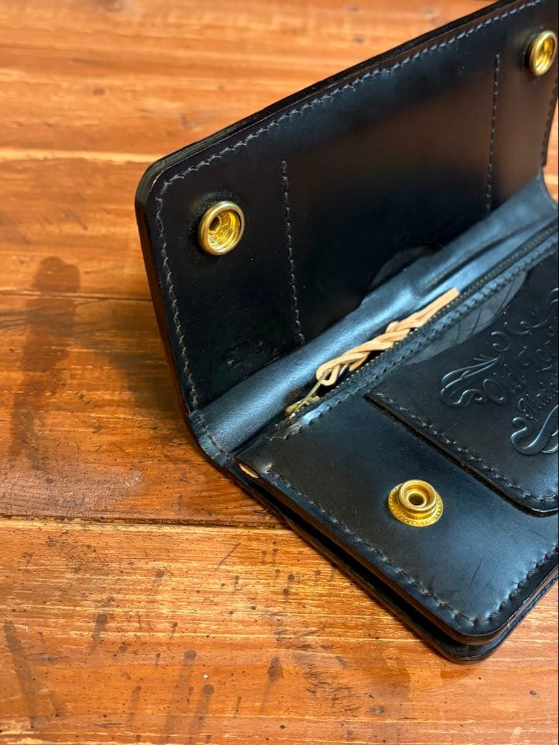 【年始セール】トラッカーウォレット ナイルクロコダイル コードバン