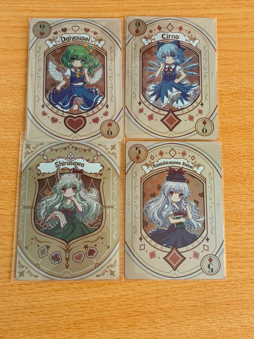 東方project カード　キーホルダー　アクリルスタンド