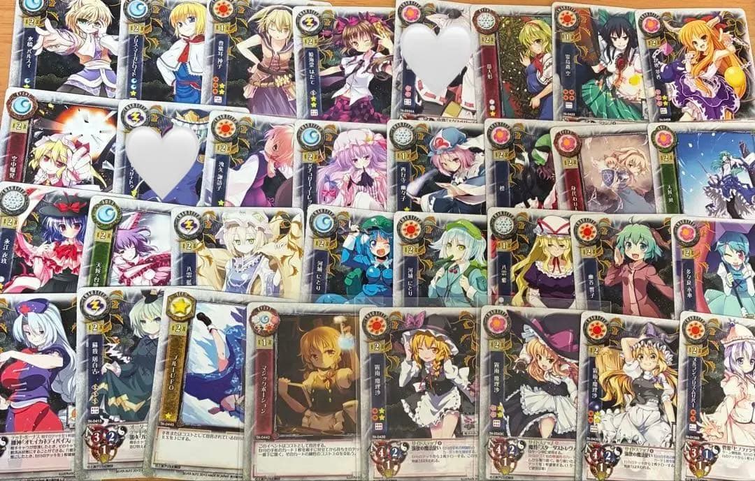 東方project カード　キーホルダー　アクリルスタンド