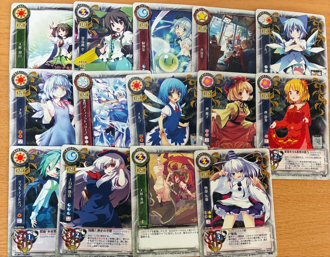 東方project カード　キーホルダー　アクリルスタンド