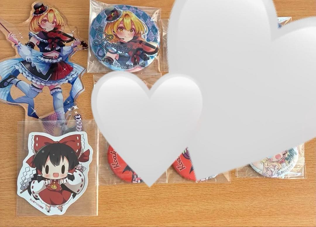 東方project カード　キーホルダー　アクリルスタンド