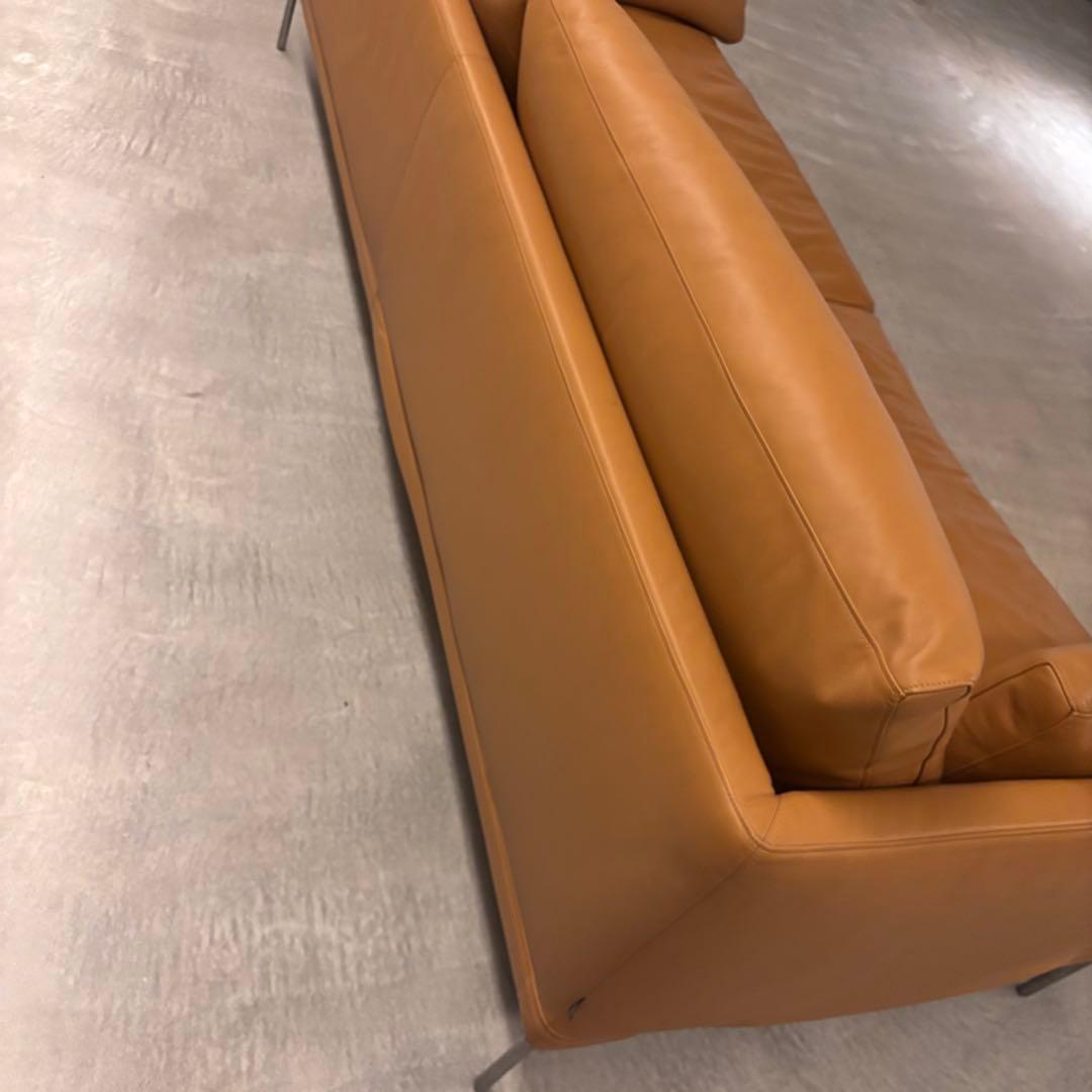 ZANOTTA WILLIAM ザノッタ ウィリアム　3人掛けレザーソファ