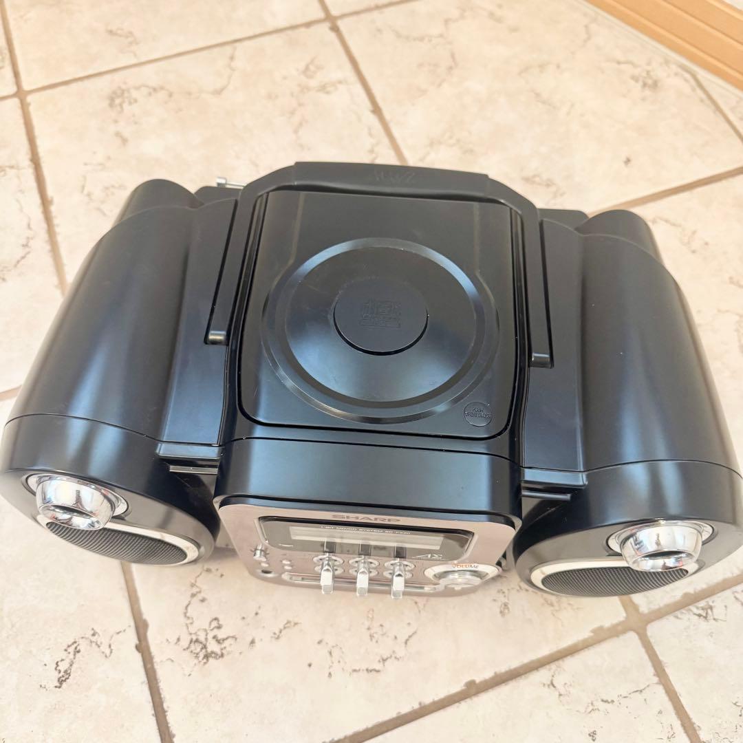 SHARP 1ビットMD/CDプレイヤー SD-FX20-B ラジカセ シャープ