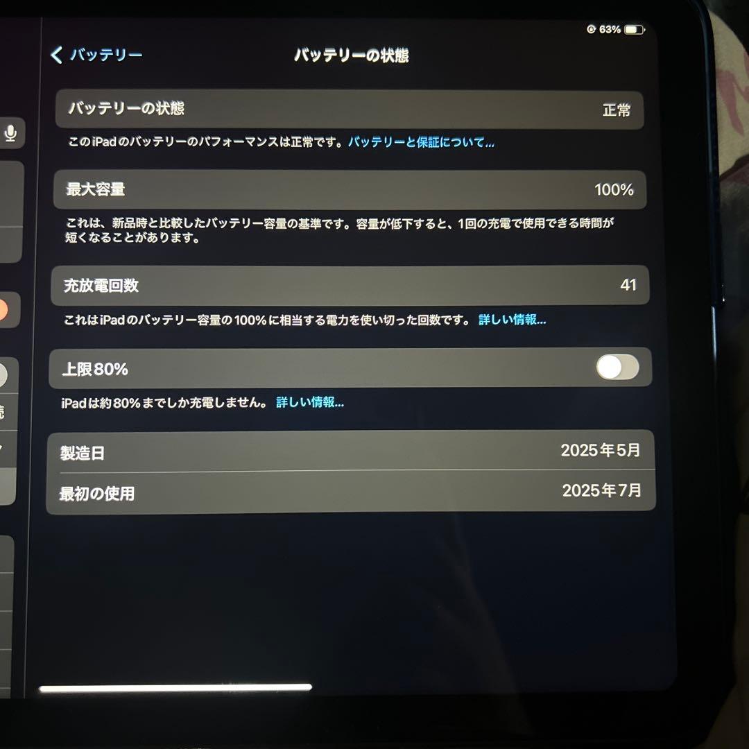 Apple iPad (第11世代) 11インチ ブルー 本体