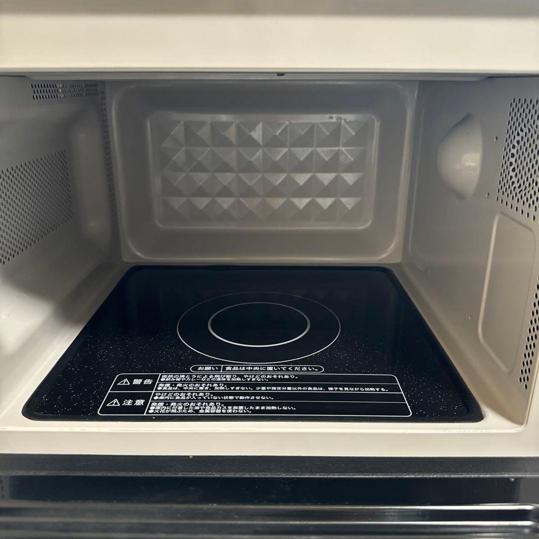 美品 Haier 2020年製 単機能電子レンジ ホワイト 18L ヘルツフリー