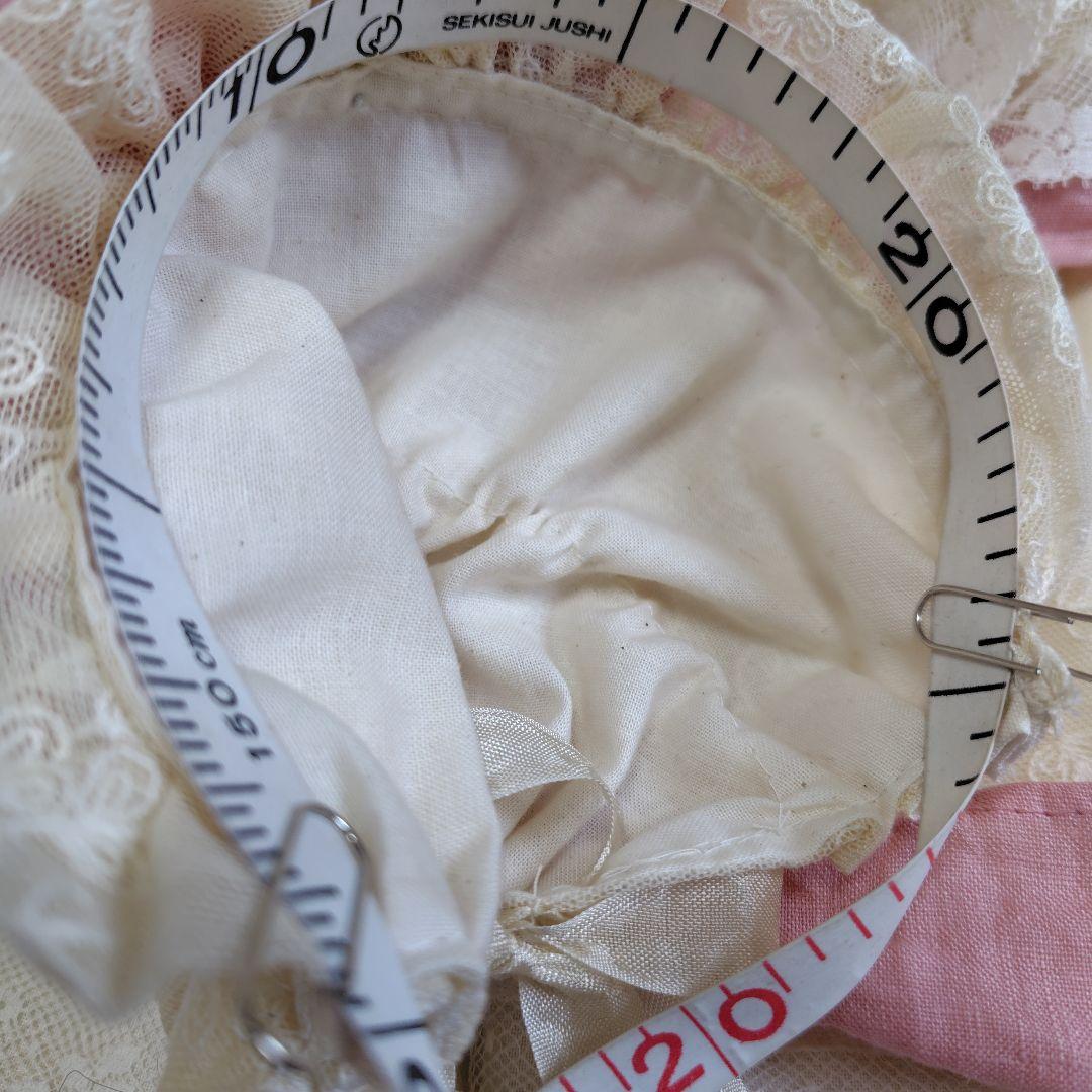 アンティークドール用ドレスとボネ