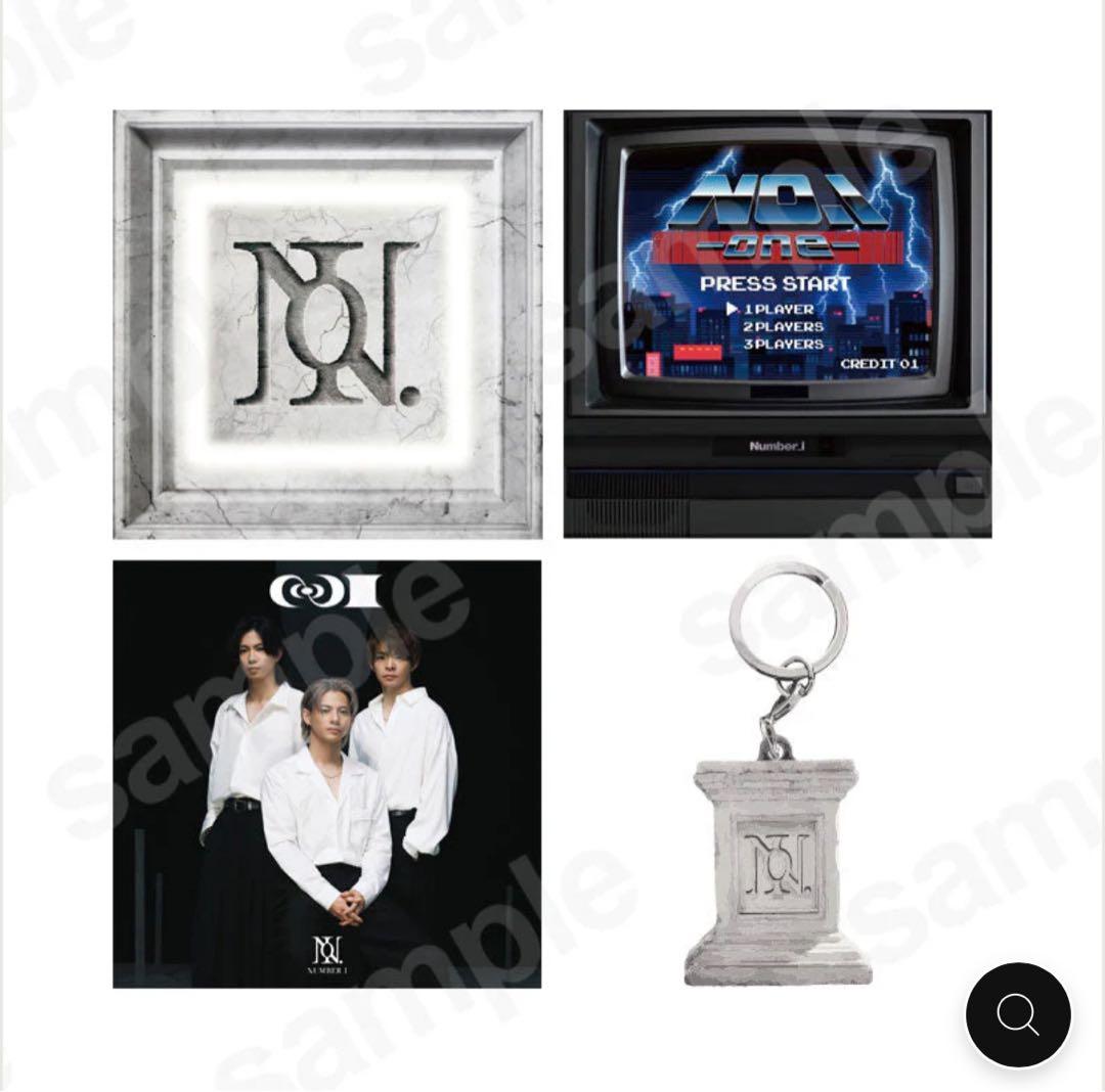 【新品未開封】Number_i 初回生産限定盤 [No.Ⅰ ver.]特典付き