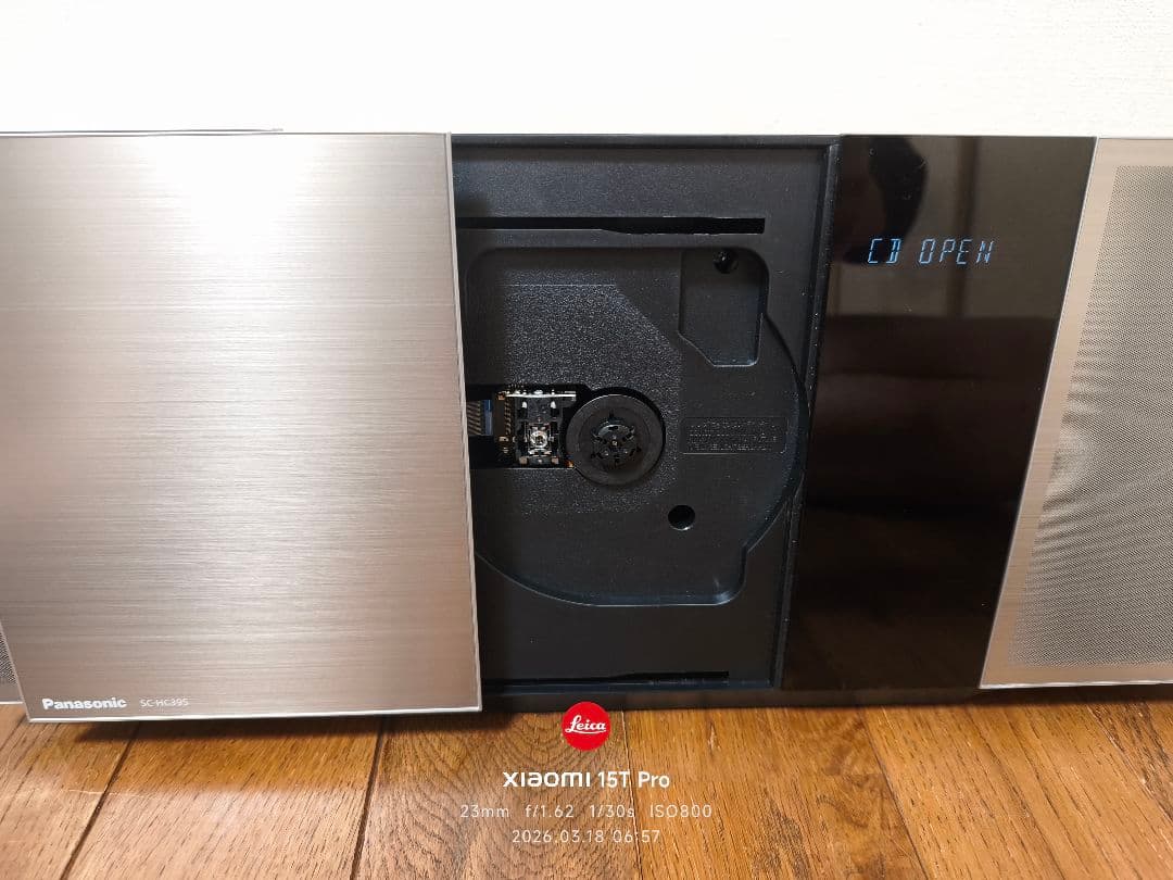 【美品】Panasonic SC-HC395　ミニコンポ　Bluetooth対応