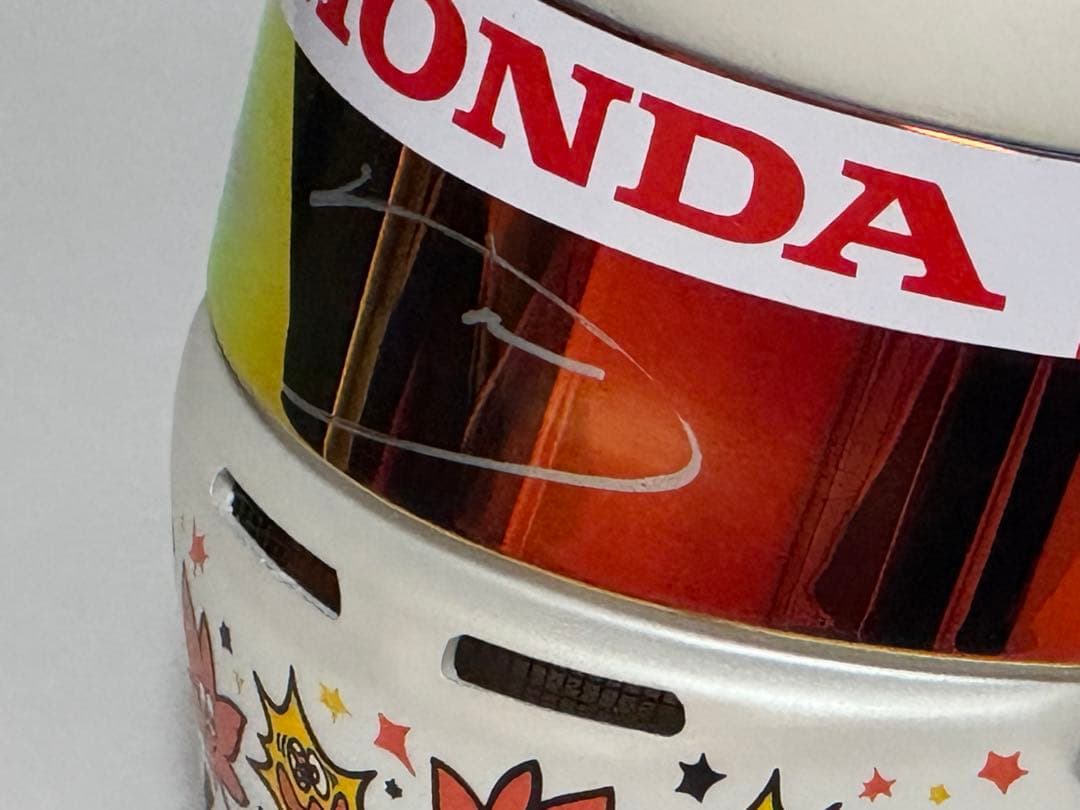 直筆サイン入り F1 VCARB時代 角田裕毅 選手 1/2スケール ヘルメット