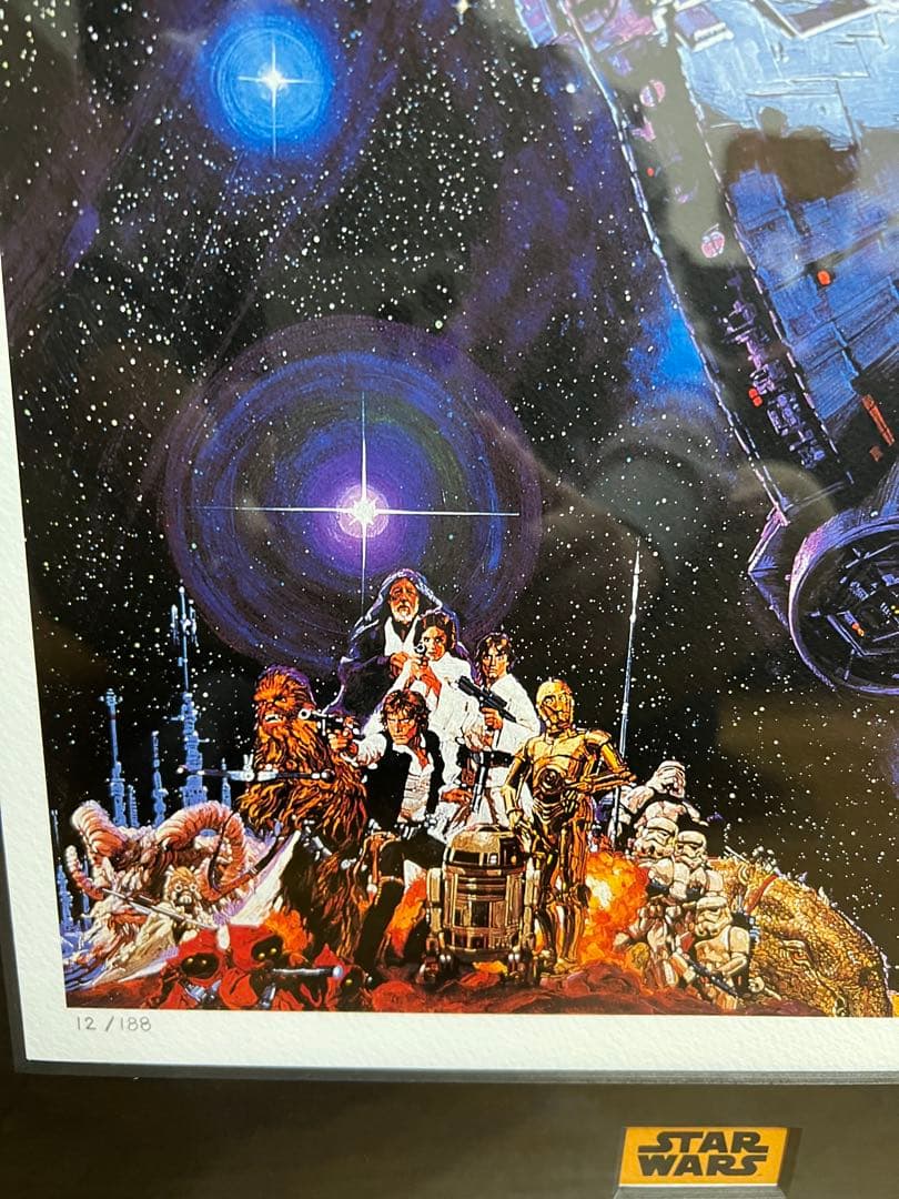 STAR WARS A New Hope 限定ポスター フレーム付き