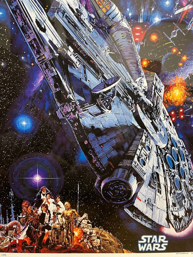 STAR WARS A New Hope 限定ポスター フレーム付き