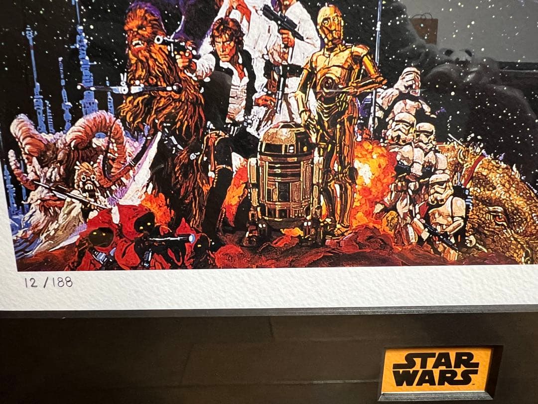 STAR WARS A New Hope 限定ポスター フレーム付き