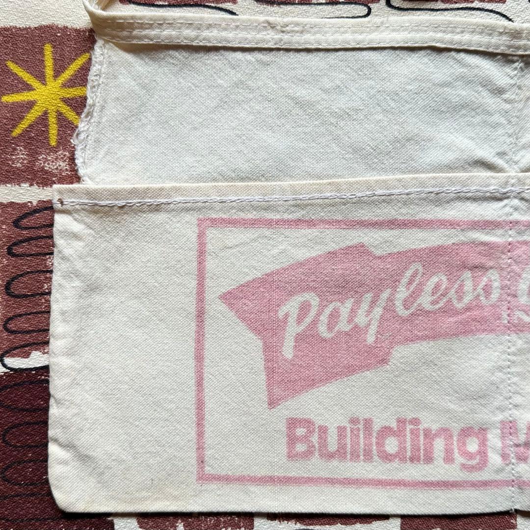 60's VINTAGE WORK APRON USA ワーク エプロン