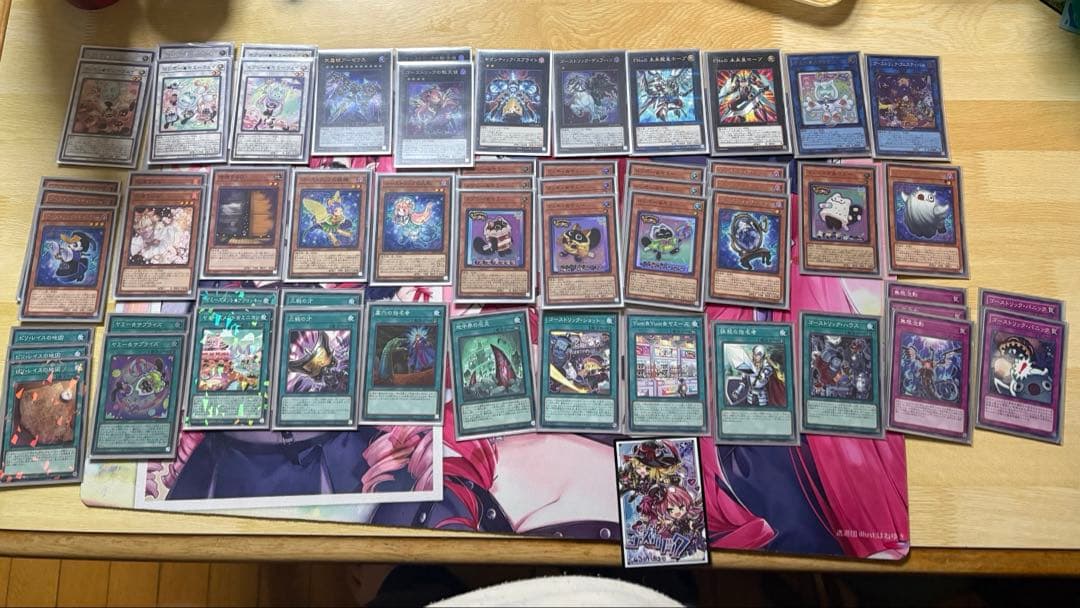 引退品、遊戯王デッキ＆汎用＆プレイマットセット