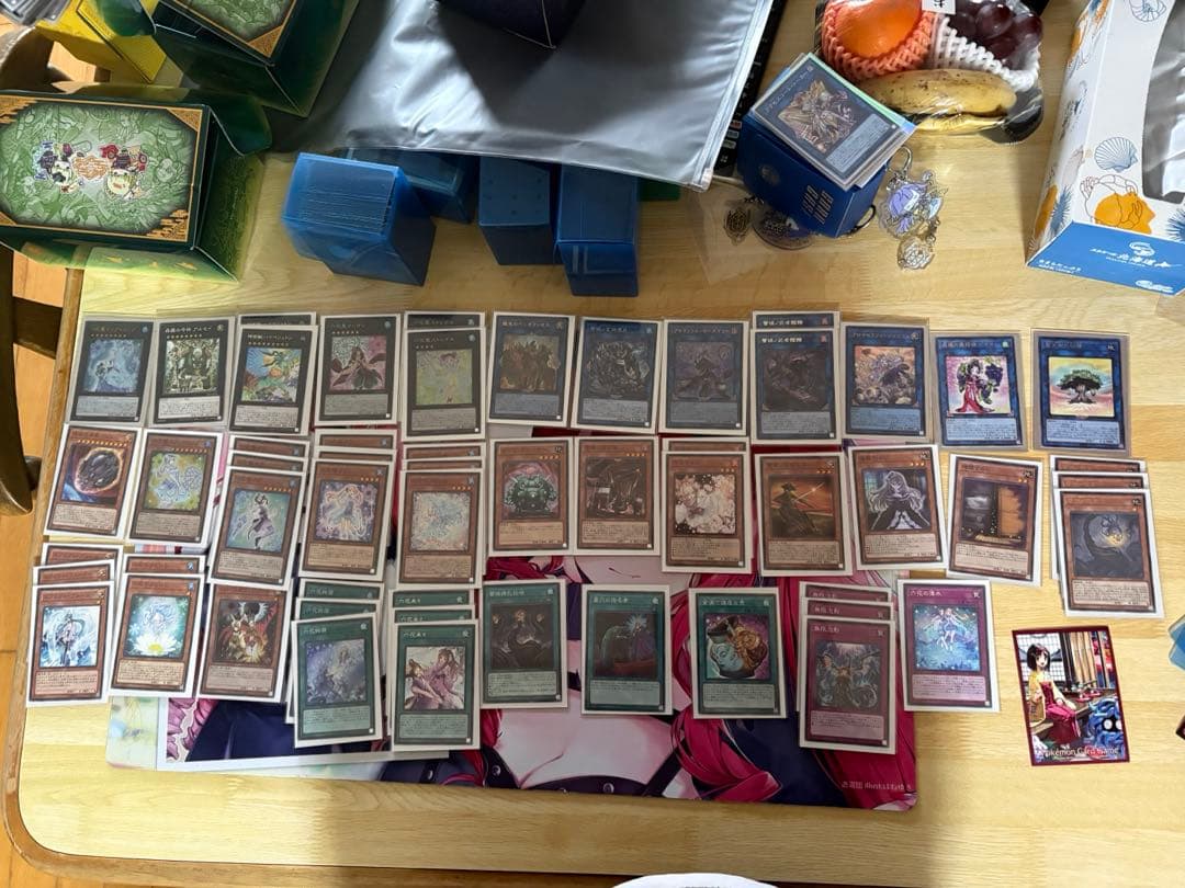 引退品、遊戯王デッキ＆汎用＆プレイマットセット