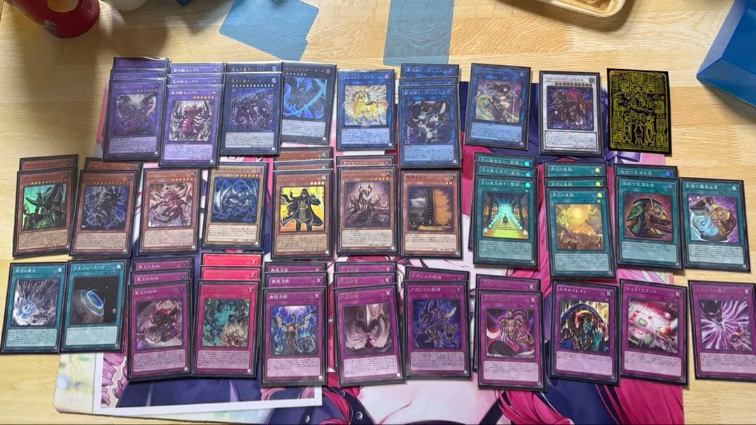 引退品、遊戯王デッキ＆汎用＆プレイマットセット
