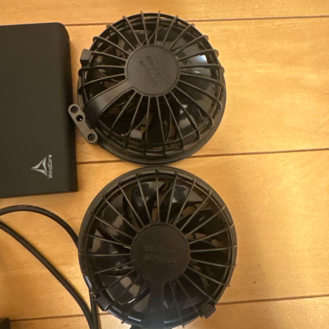 ワークマン　Windcore バッテリー ファンセット