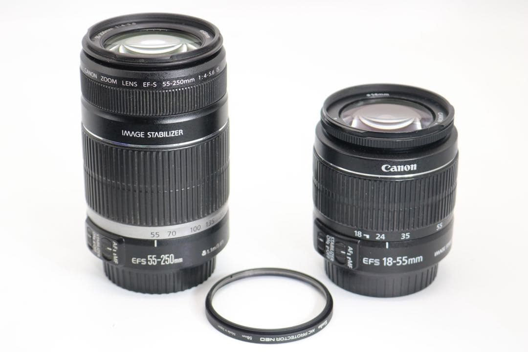 美品 【Canon EOS Kiss X4 ダブルレンズセット】 安心保証あり