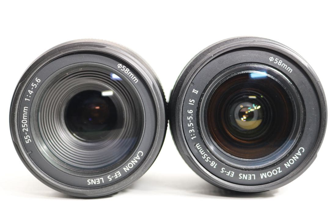 美品 【Canon EOS Kiss X4 ダブルレンズセット】 安心保証あり