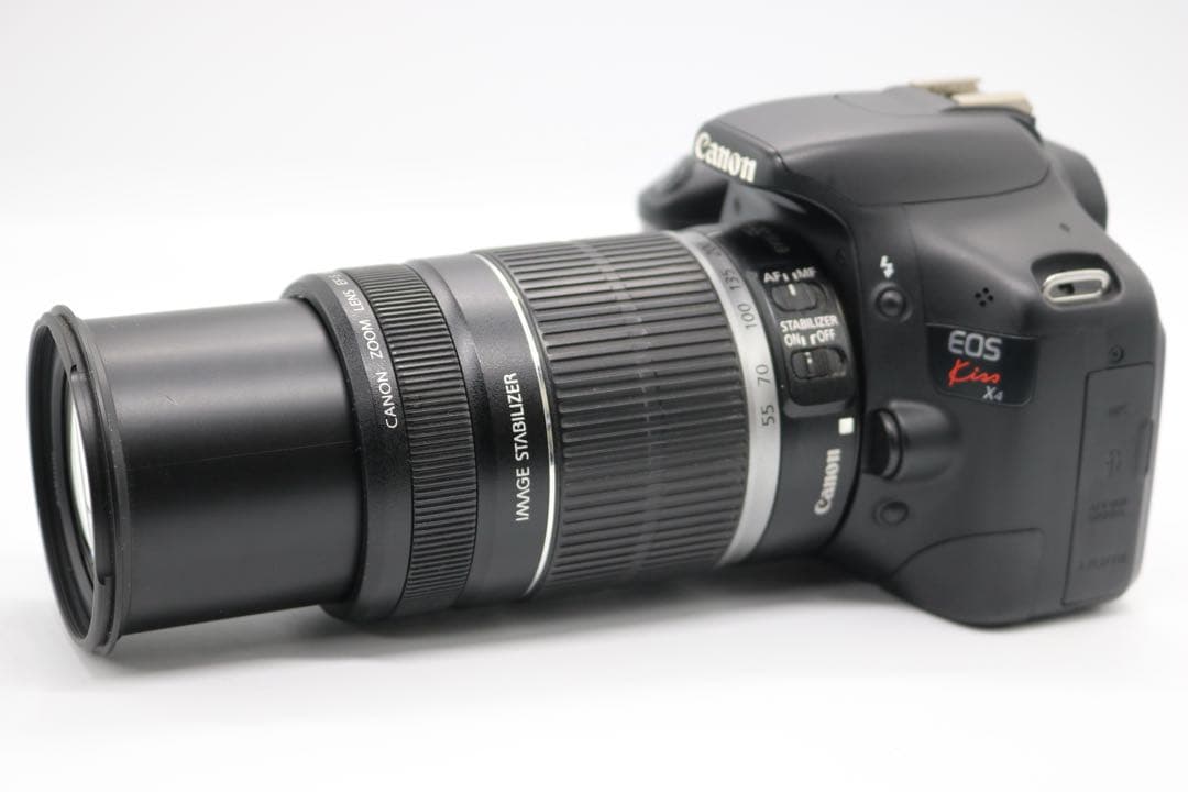 美品 【Canon EOS Kiss X4 ダブルレンズセット】 安心保証あり