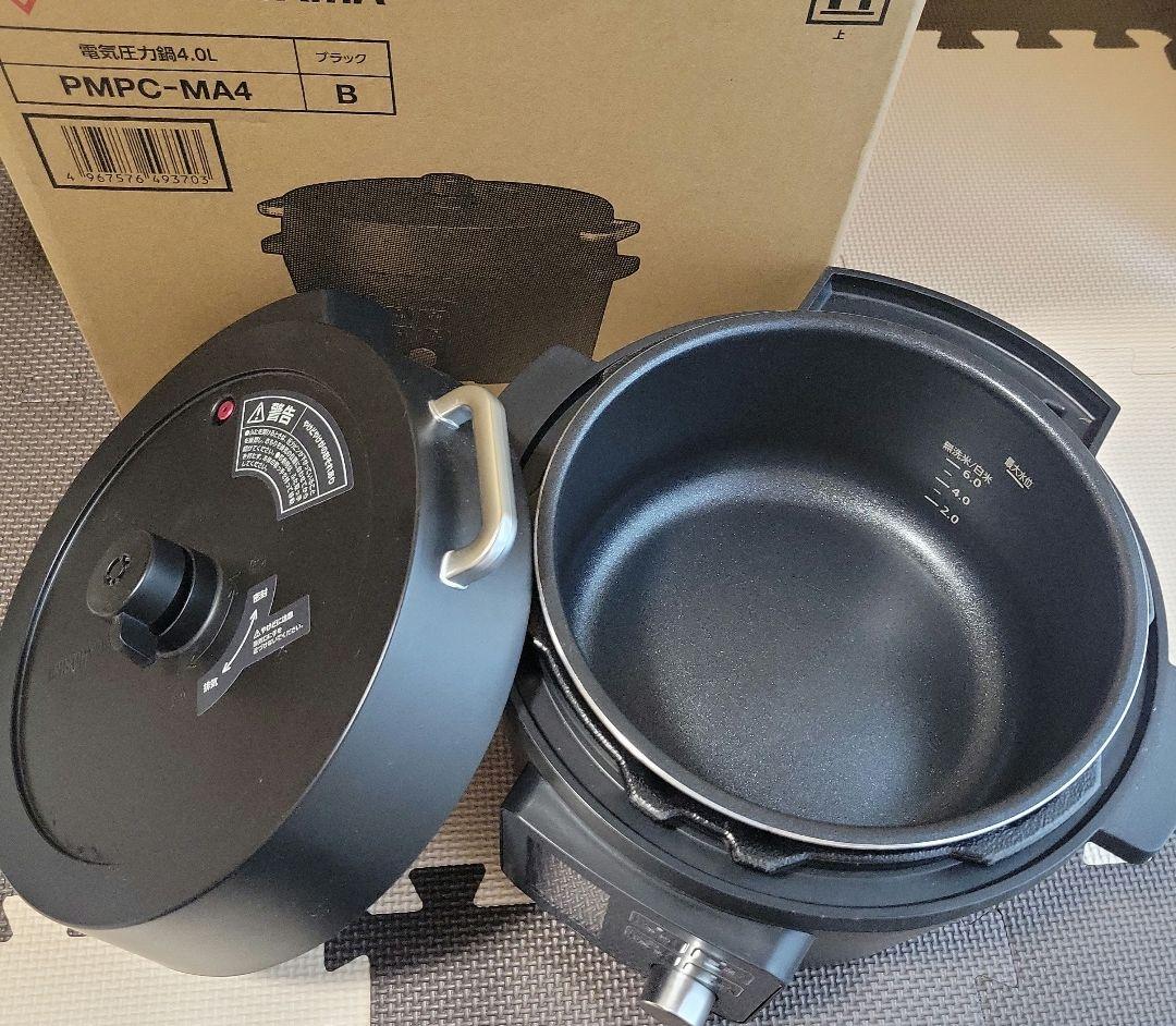 アイリスオーヤマ　電気圧力鍋4.0L　PMPC-MA4 ブラック