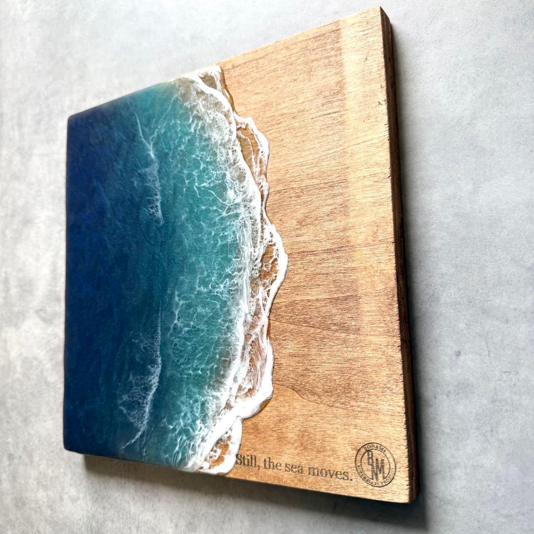 Square Ocean – 海のかけら【24cm×24cm】