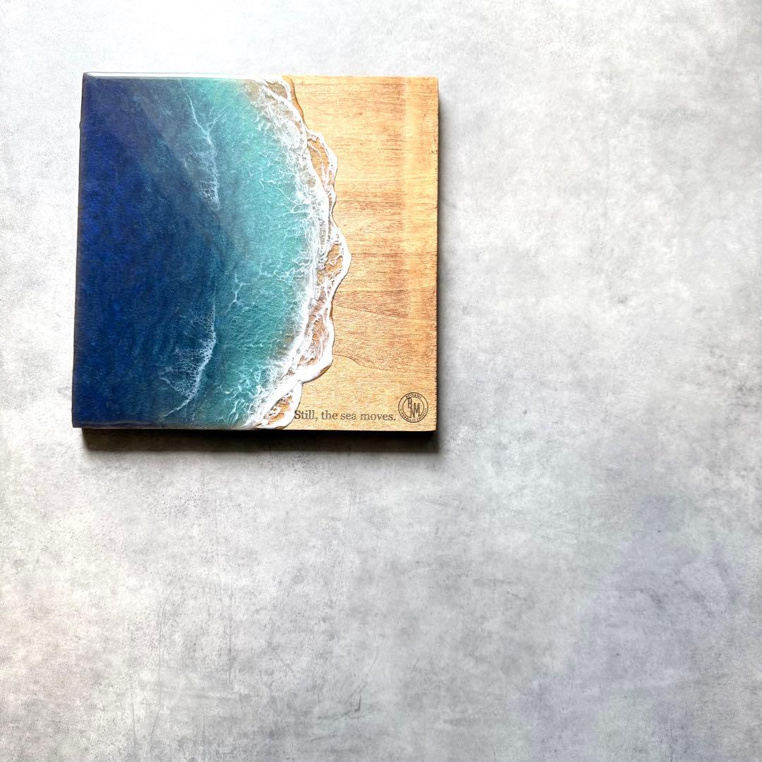 Square Ocean – 海のかけら【24cm×24cm】