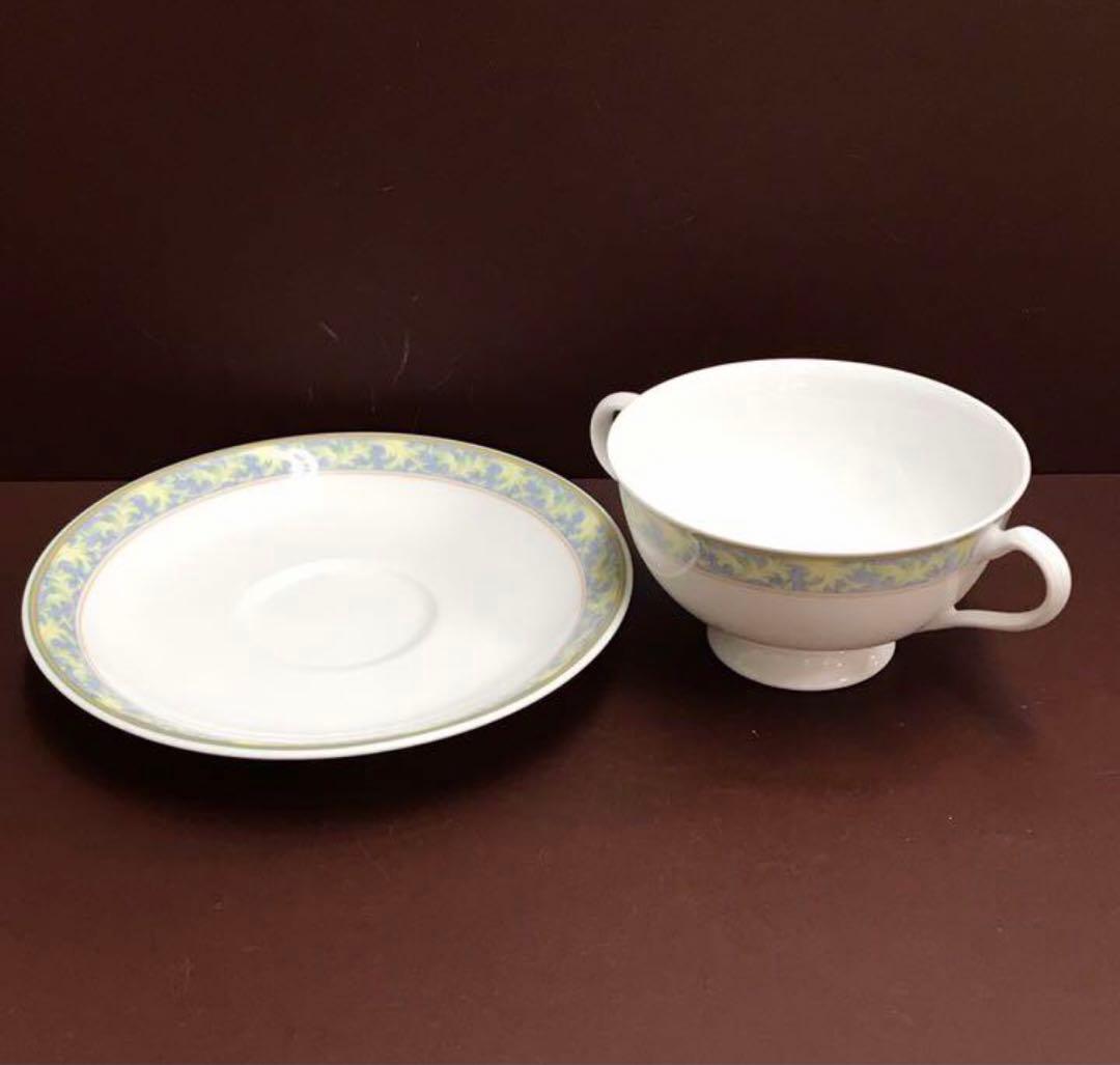 ノリタケ １５５５番プレート・カップ７点セット