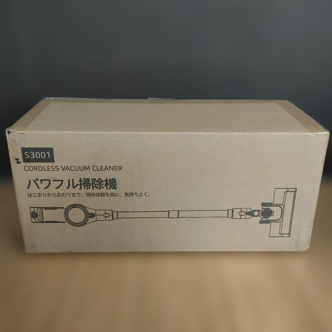 コードレス掃除機サイクロン式 550Ｗ3段吸引力 LED液晶ディスプレイ 軽量