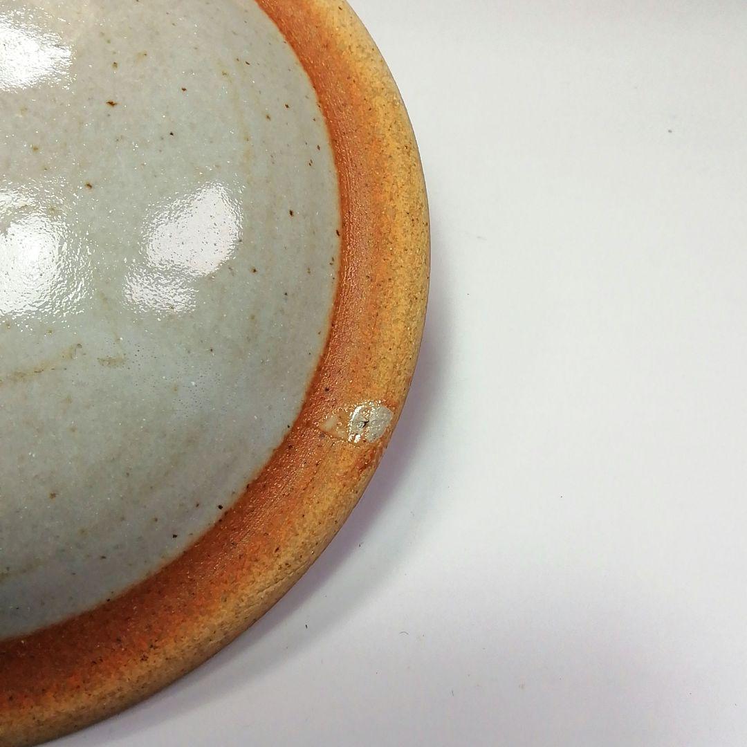 Ｓ２８９　水指　『麦藁手四季団扇』『松古窯　佐久間芳丘』　共箱　茶道具