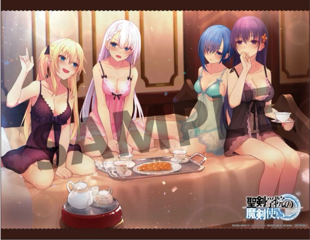 聖剣学院の魔剣使い ゲーマーズ限定版 書き下ろし タペストリー 遠坂あさぎ