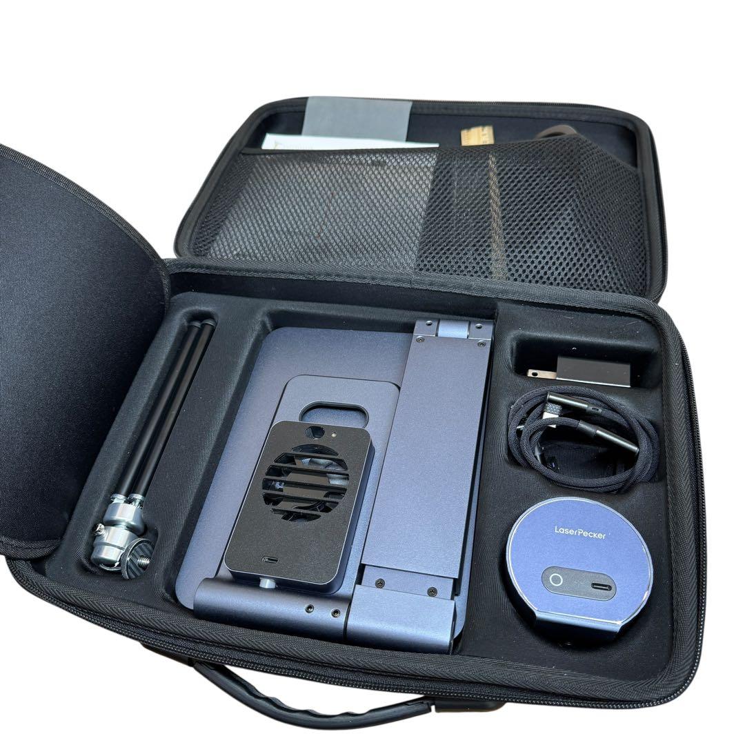 【美品】小型レーザー刻印機LaserPecker LP1 Pro+電動スタンド