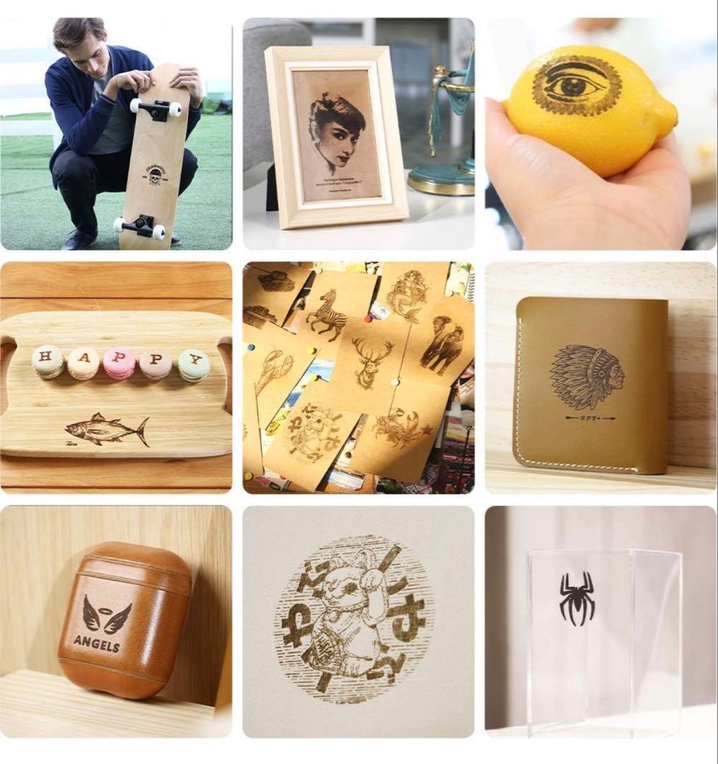 【美品】小型レーザー刻印機LaserPecker LP1 Pro+電動スタンド