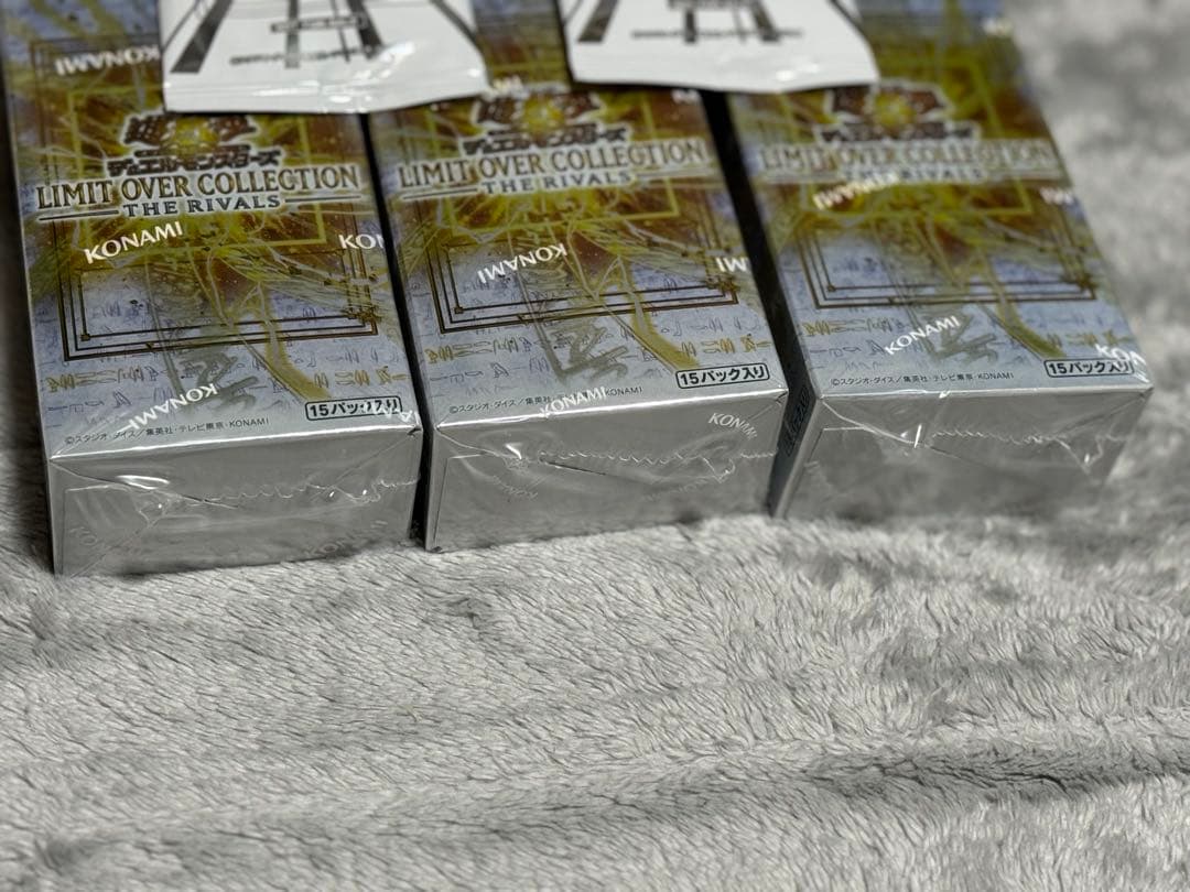 遊戯王リミットオーバーコレクション ライバルズ6BOX シュリ有　プロモ2パック