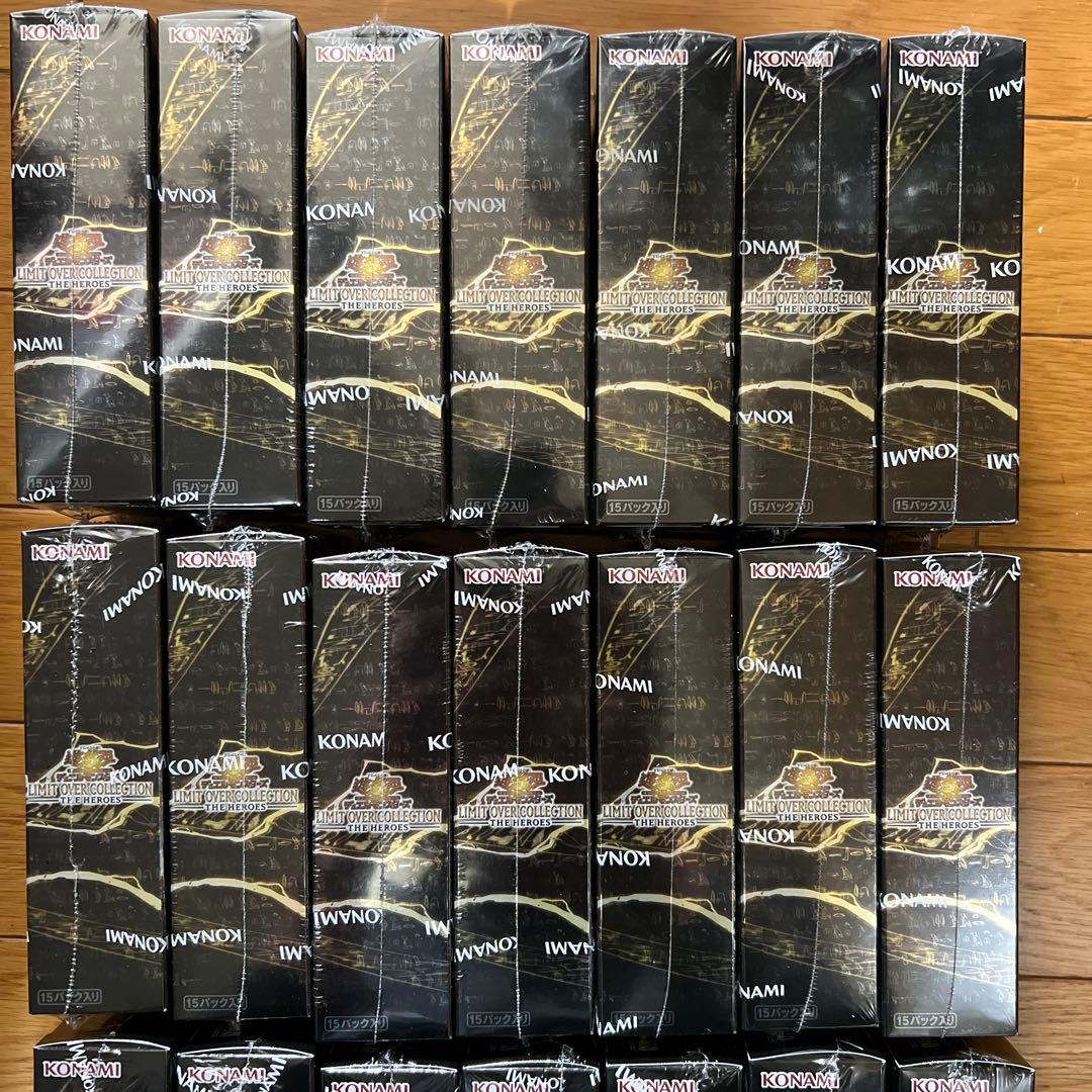 遊戯王リミットオーバーコレクションヒーローズ シュリンク付き21BOX