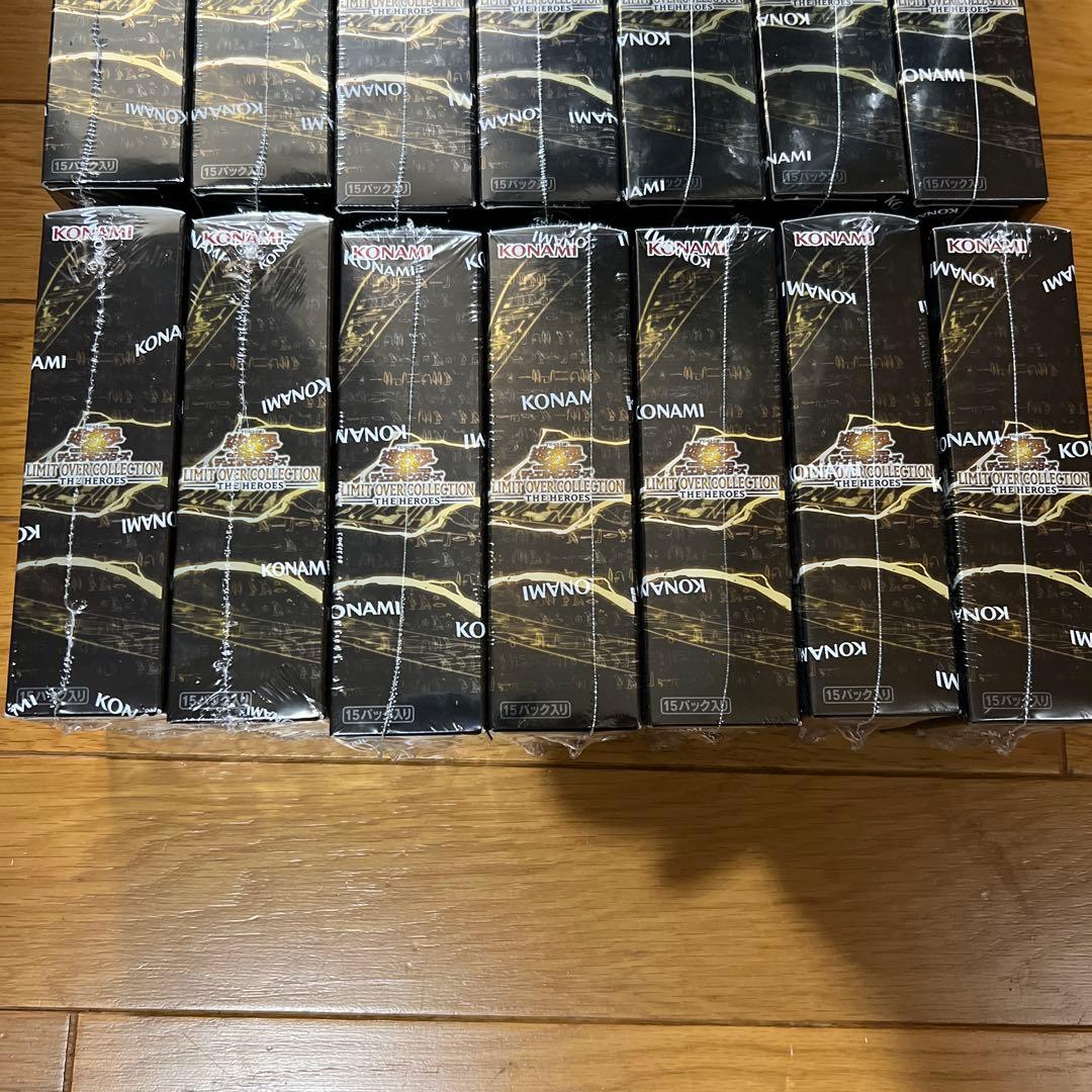 遊戯王リミットオーバーコレクションヒーローズ シュリンク付き21BOX