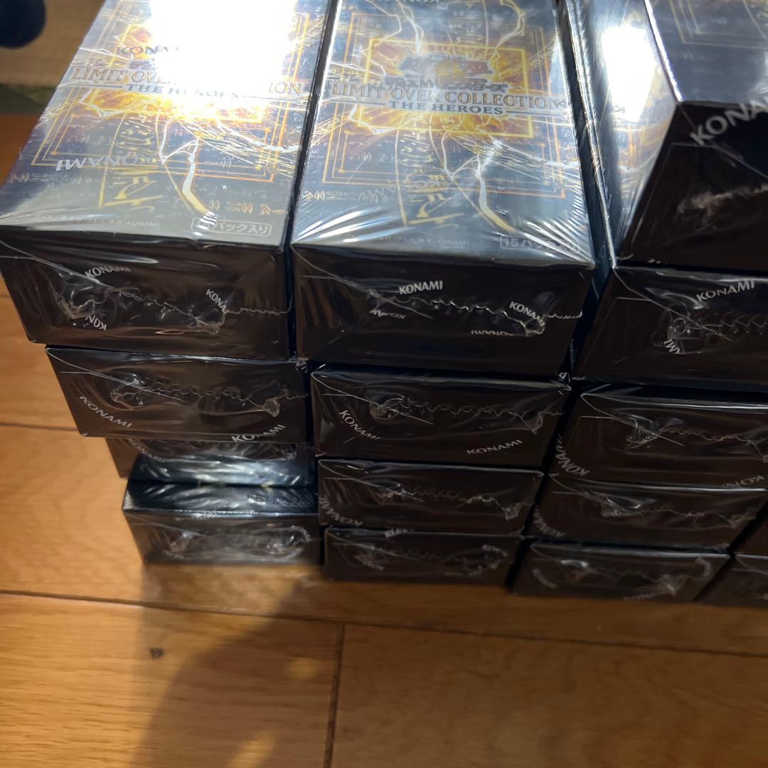 遊戯王リミットオーバーコレクションヒーローズ シュリンク付き21BOX