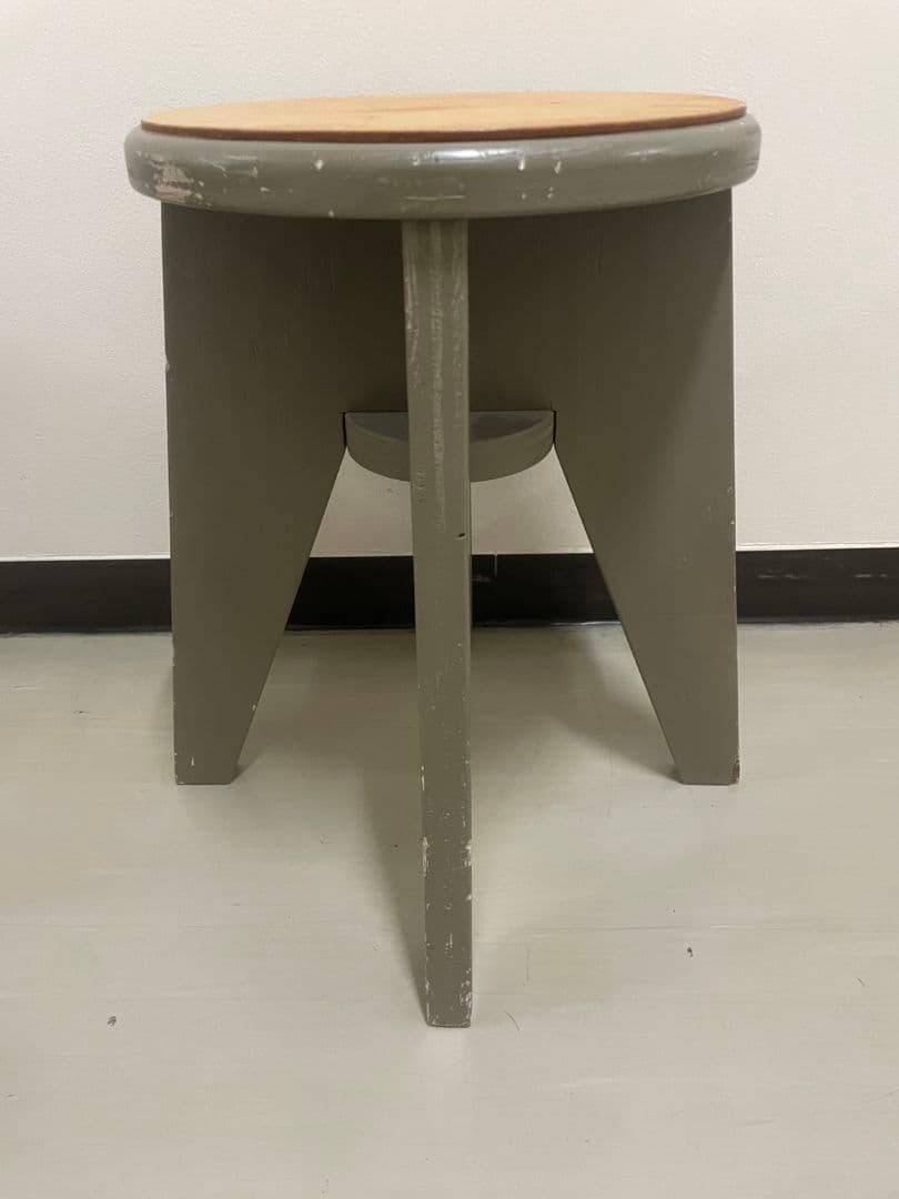 レザースツール 木製脚 丸椅子 2脚セット ブラウン 椅子 イス 家具 ma61