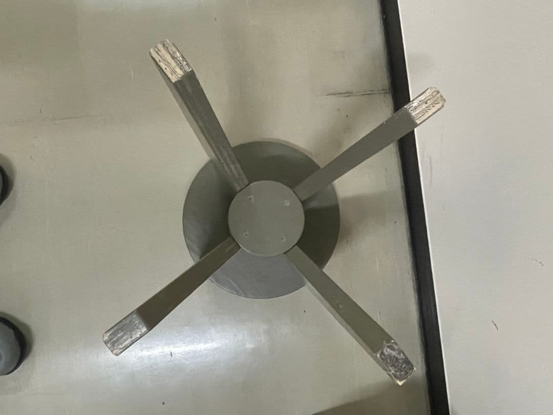 レザースツール 木製脚 丸椅子 2脚セット ブラウン 椅子 イス 家具 ma61